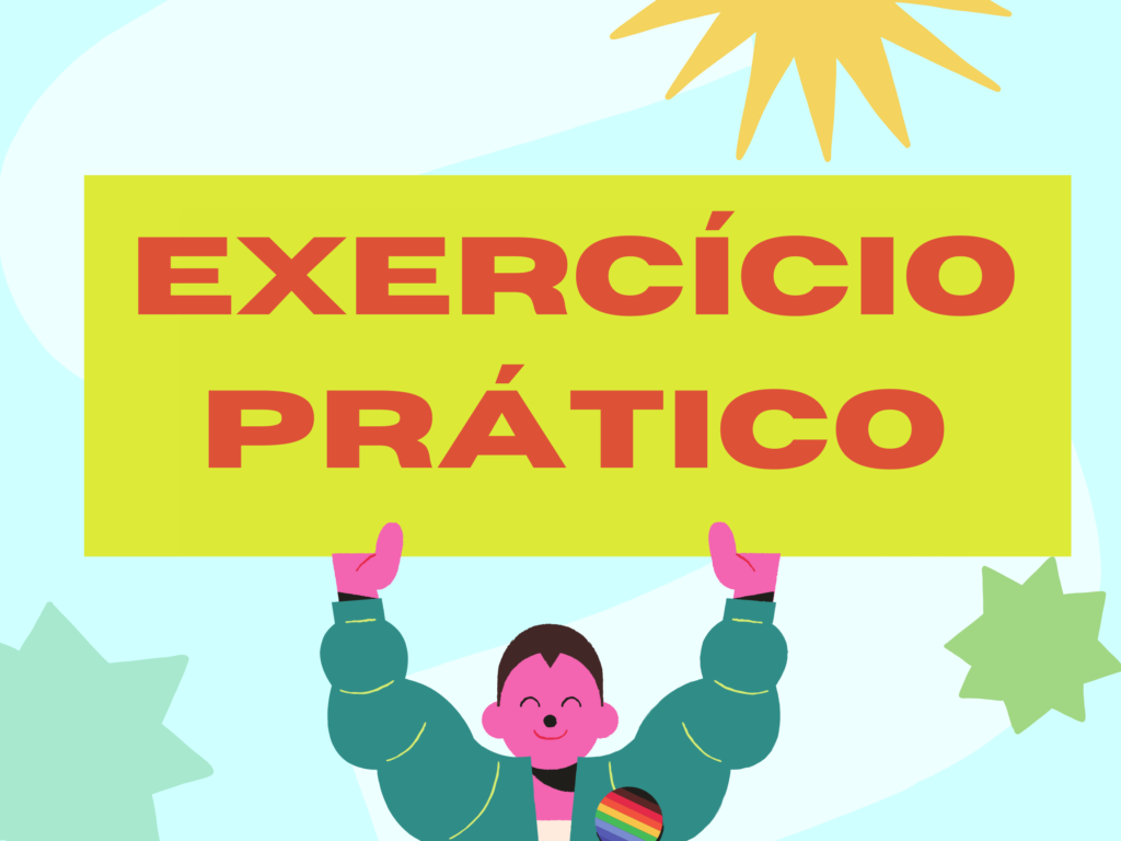 organização financeira pessoal - exercício prático