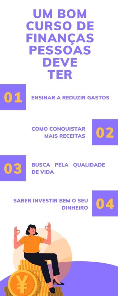 um bom curso de finanças pessoais deve ter