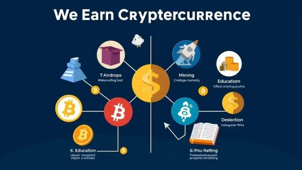 Três maneiras fáceis de ganhar criptomoedas e iniciar sua jornada digital